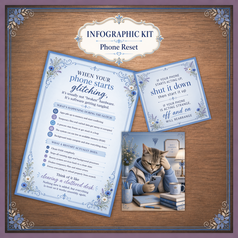 Infographic Kit Phone Restart